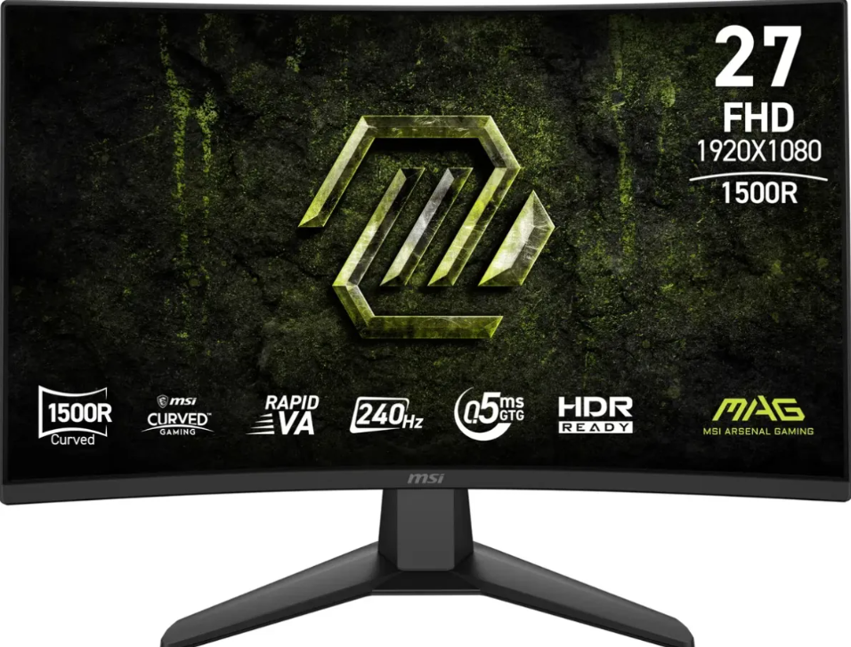 Monitor Gamer MSI MAG 274QF X24 | 27" QHD | 240Hz | 0.5ms | Rapid IPS | Plano