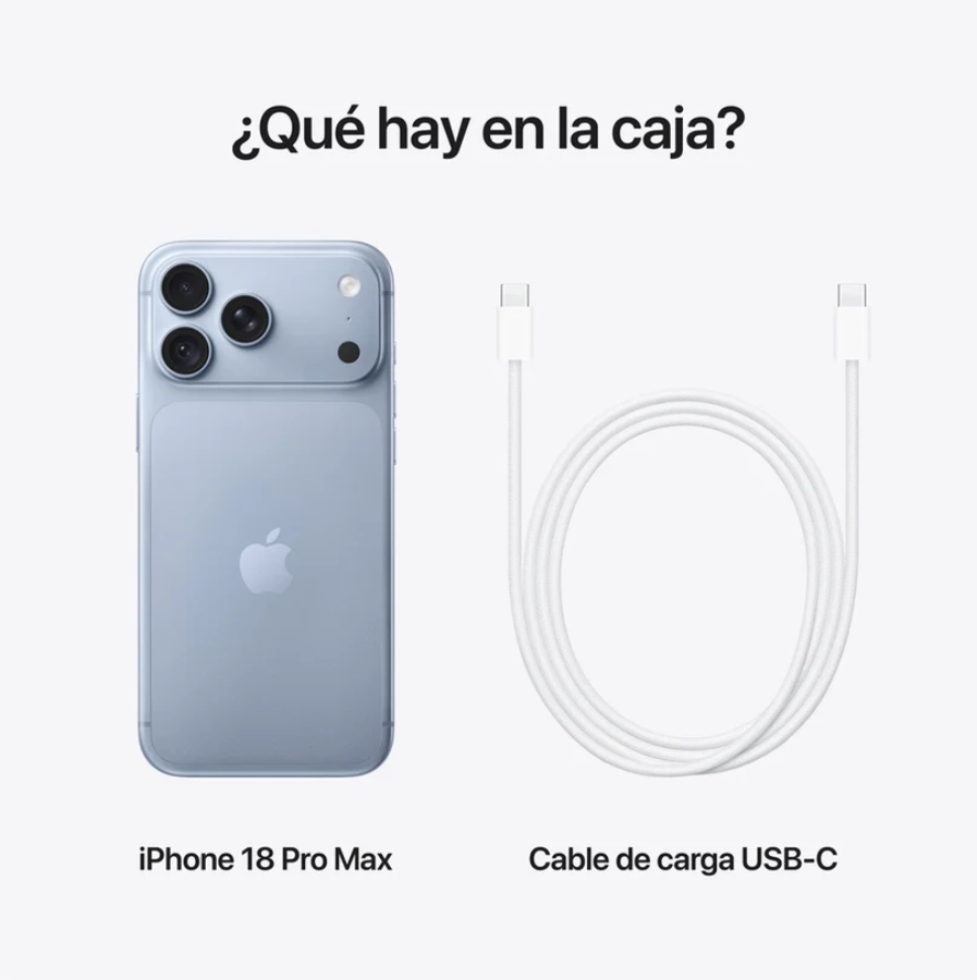 Apple iPhone 18 Pro Max | 256GB | 12GB RAM | Glacier Blue